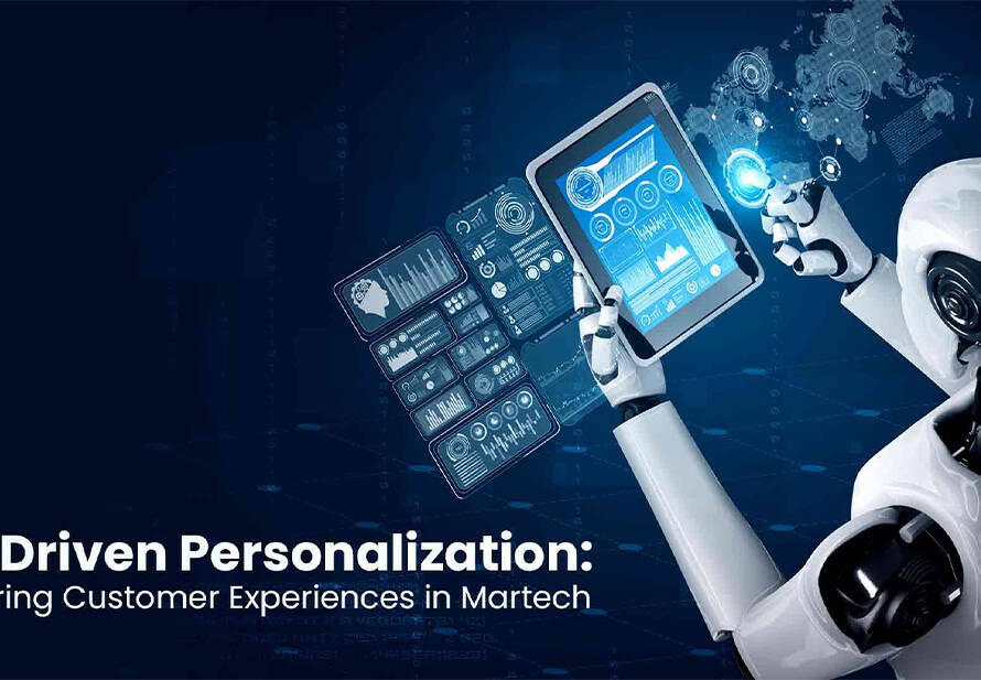 Personalization using AI in digital marketing to suggest products based on user behavior